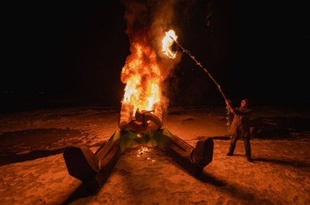 «Рыбака на Амуре» проводили огнем