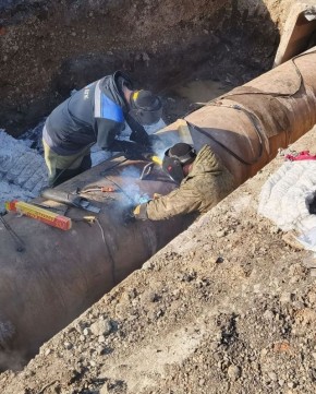 Сергей Кравчук: Аварийные службы ликвидировали порыв на тепломагистрали ТМ-32