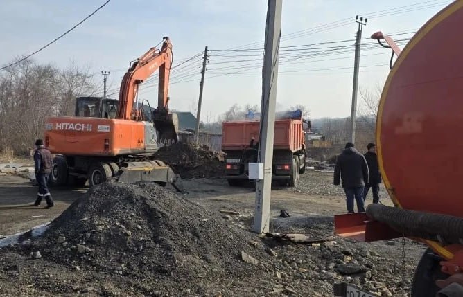 Аварийно-восстановительные работы на тепломагистрали ТМ-32 в зоне Хабаровской ТЭЦ-3 завершены