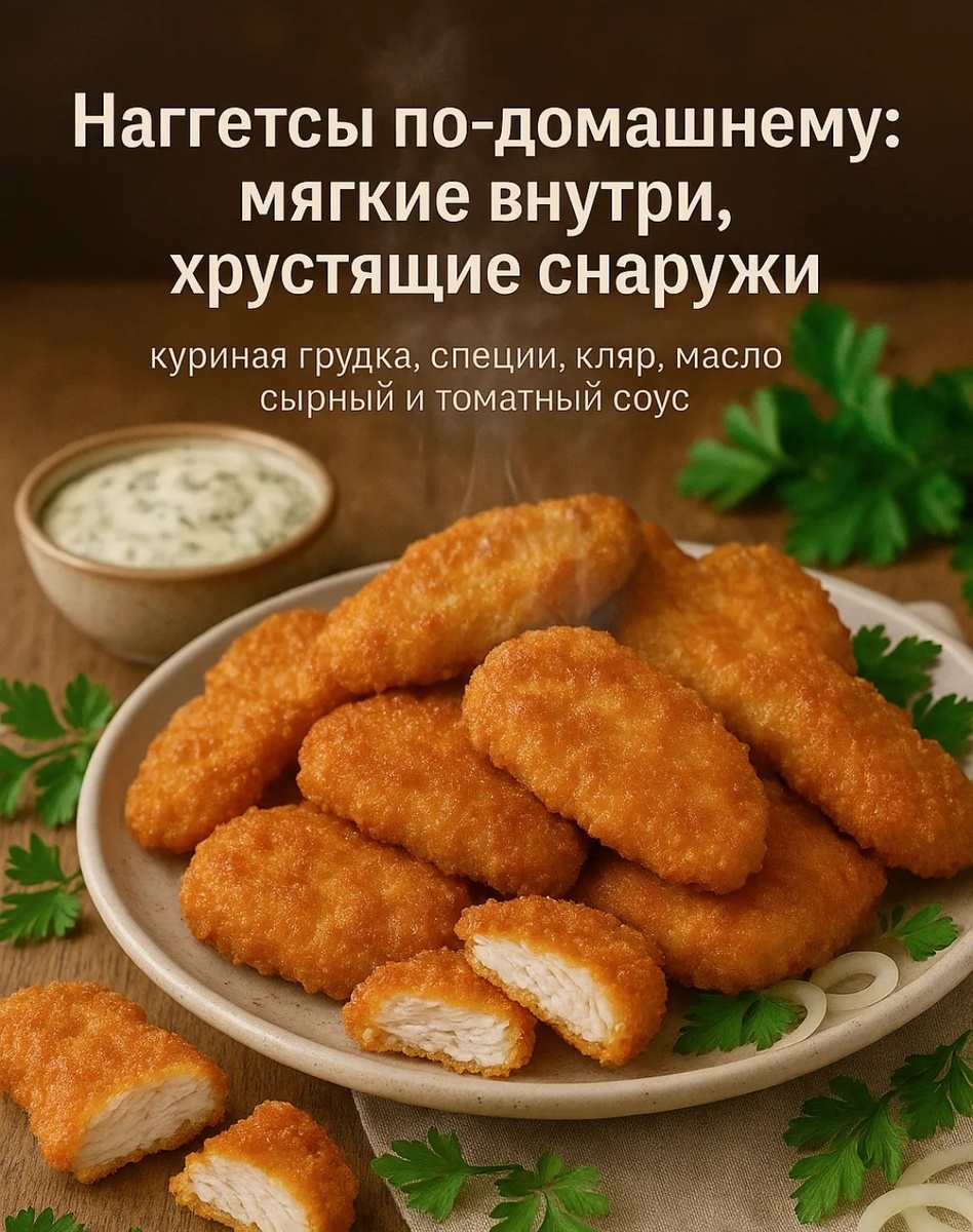 Кулинарная находка: домашние наггетсы