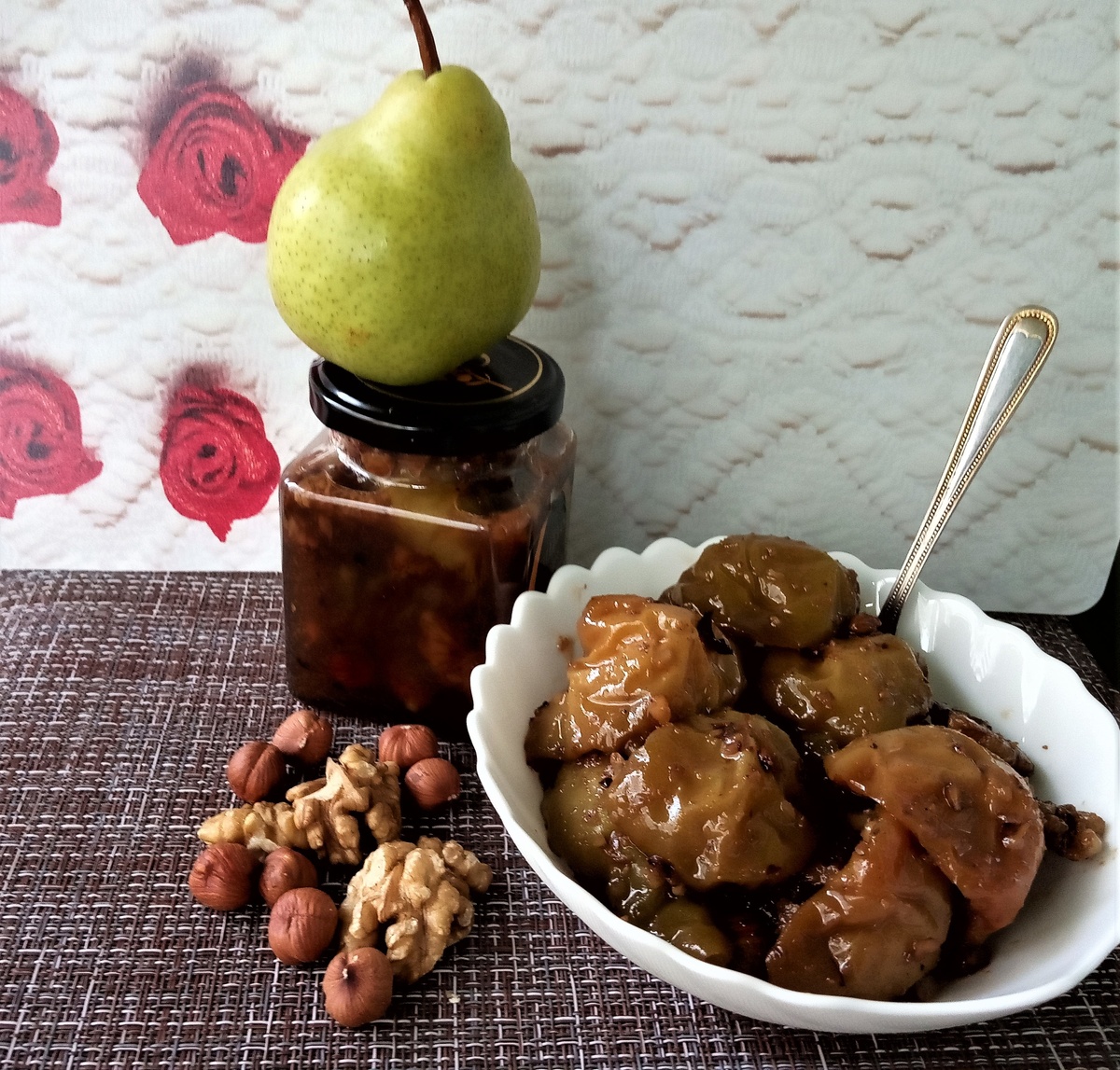 Нежное грушевое варенье с орехами для истинных гурманов