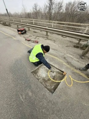 В Хабаровском крае начали заделку ям с применением холодного асфальта и струйно-инъекционного метода