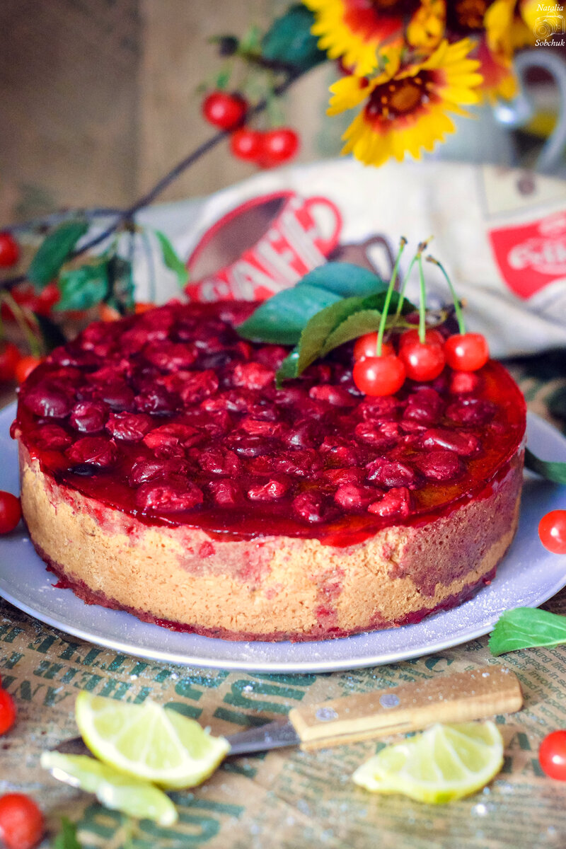 Вкусный вишневый пирог с лаймом: идеальный рецепт для сладкоежек