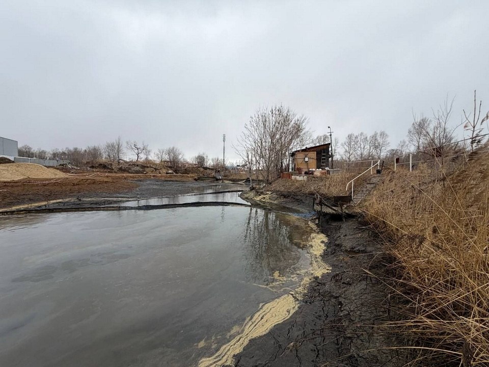 В Хабаровске ТЭЦ сбросила в Амур стоки с нефтепродуктами