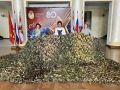 Хабаровские волонтёры изготовили очередную маскировочную сеть для военнослужащих в зоне СВО