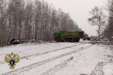 В Комсомольске-на-Амуре после вмешательства прокуратуры ликвидирована несанкционированная свалка