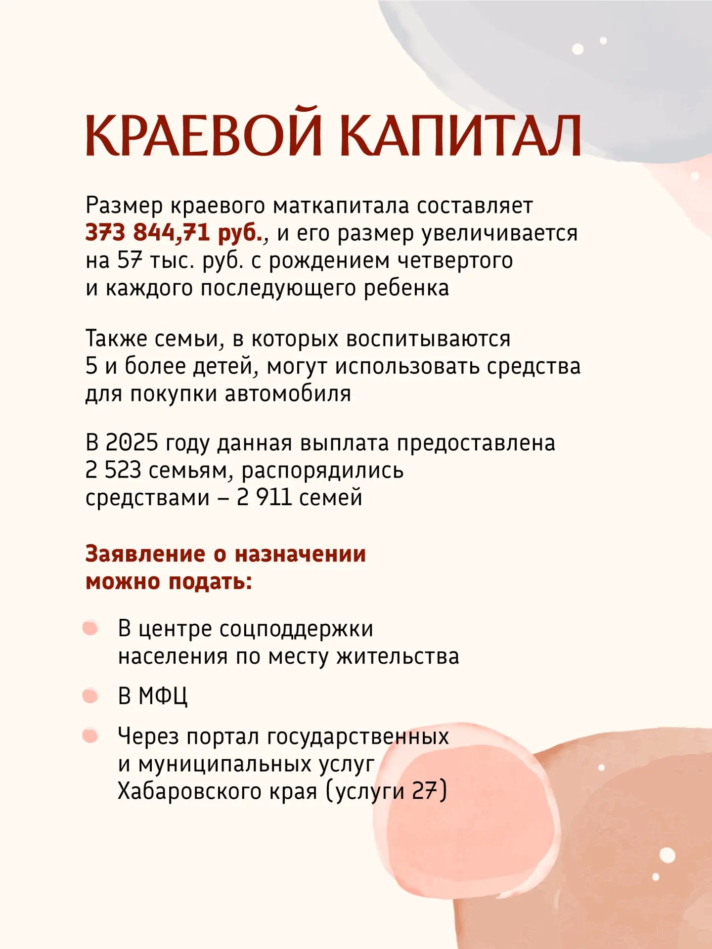 Когда внутри живет счастье: как Хабаровский край помогает семьям Когда внутри живет счастье: как Хабаровский край помогает семьям