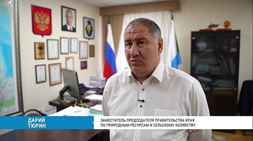 Заместитель председателя краевого правительства по природным ресурсам и сельскому хозяйству Дарий Тюрин награждён медалью ордена «За заслуги перед Отечеством» II степени