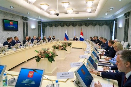 На заседании совета округа обсудили подготовку к паводкоопасному периоду и пожароопасному сезону 2026 года