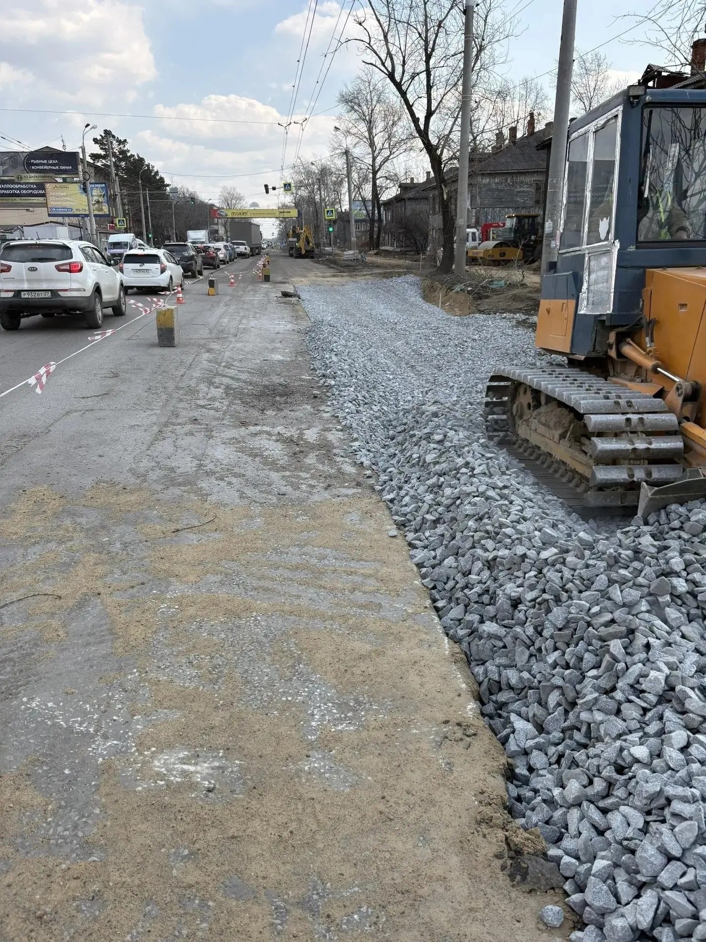 Сергей Кравчук: Вместе с плановым ямочным ремонтом мы начали масштабную реконструкцию дорог по нацпроекту «Инфраструктура для жизни», инициированному Президентом России Владимиром Владимировичем Путиным Сергей Кравчук: Вместе с плановым ямочным ремонтом мы начали масштабную реконструкцию дорог по нацпроекту «Инфраструктура для жизни», инициированному Президентом России Владимиром Владимировичем Путиным