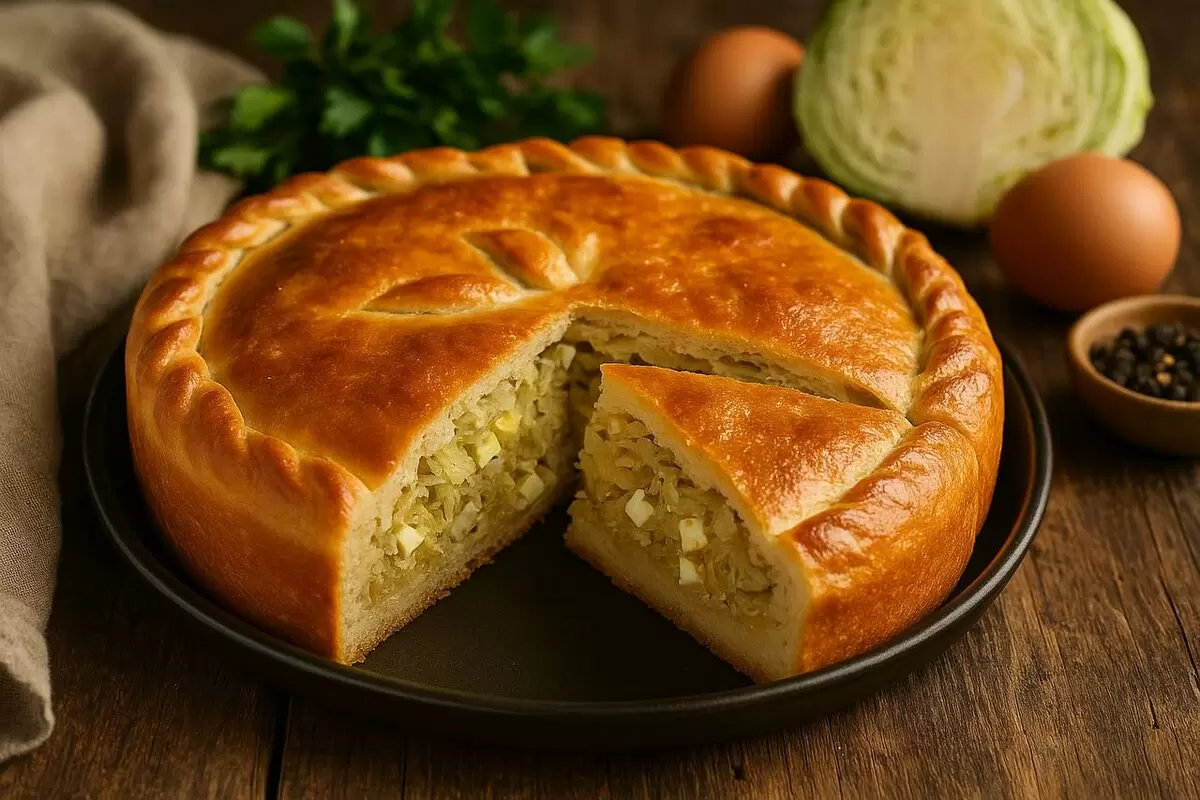 Аромат домашнего уюта: как пирог с капустой и яйцом стал маст-хэвом на столе