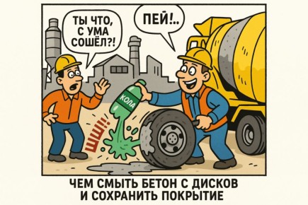 Как эффективно очистить бетон с автомобильных дисков: практические советы