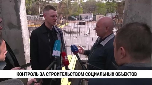 С опережением графика в Хабаровске строятся два новых детских сада
