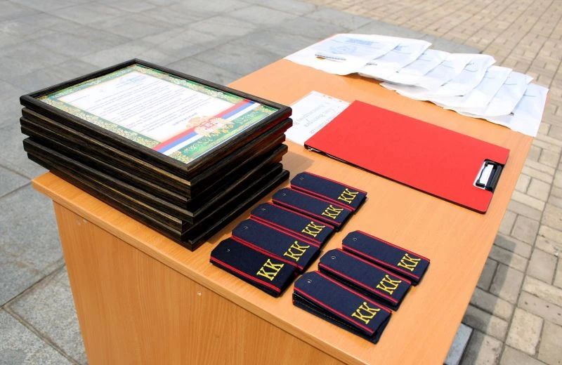 В Комсомольске-на-Амуре ветераны органов внутренних дел приняли участие в церемонии принятия присяги кадетами В Комсомольске-на-Амуре ветераны органов внутренних дел приняли участие в церемонии принятия присяги кадетами