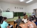 В Советско-Гаванском районе госавтоинспекторы рассказали родителям о дорожной безопасности