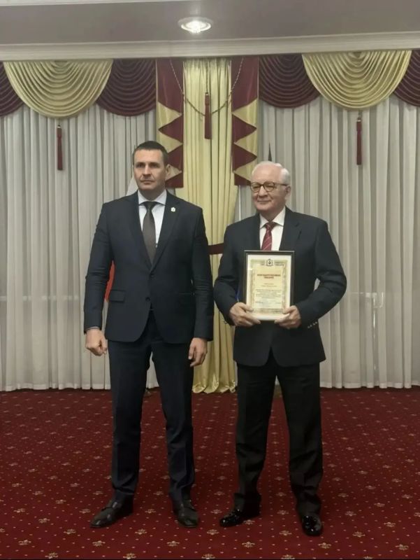 Сергей Михайлович Рябченко награжден Благодарственным письмом губернатора Хабаровского края