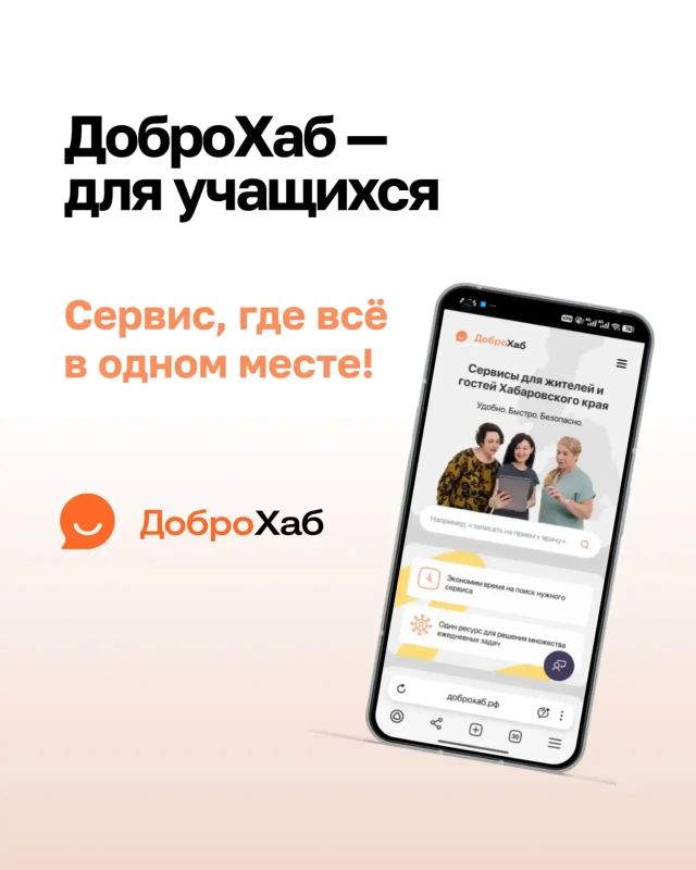 Хабаровском крае есть свой цифровой помощник — ДоброХаб