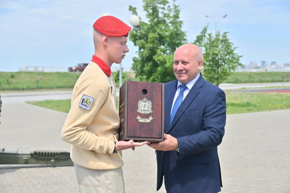 В Хабаровске возле арены «Ерофей» прозвучал полуденный выстрел в честь 168-й годовщины со дня основания г. Хабаровска В Хабаровске возле арены «Ерофей» прозвучал полуденный выстрел в честь 168-й годовщины со дня основания г. Хабаровска