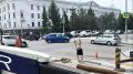 В центре Хабаровска на пересечении улиц Карла Маркса и Дикопольцева идёт масштабная реконструкция светофоров