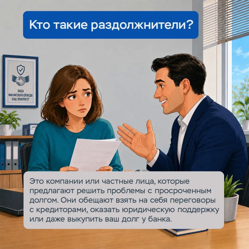 «Спишем все долги», «можно просто не платить», «договоримся с банками» – звучит заманчиво? «Спишем все долги», «можно просто не платить», «договоримся с банками» – звучит заманчиво?