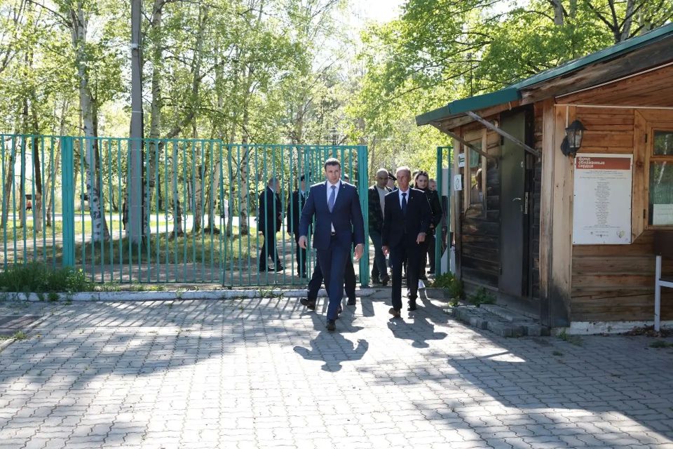 Дмитрий Демешин: Проверил, как организована зона активного отдыха в парке «Зелёный мыс» в Советской Гавани Дмитрий Демешин: Проверил, как организована зона активного отдыха в парке «Зелёный мыс» в Советской Гавани