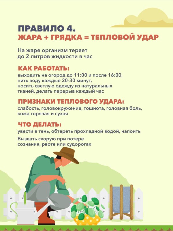 5 правил безопасной работы на даче 5 правил безопасной работы на даче
