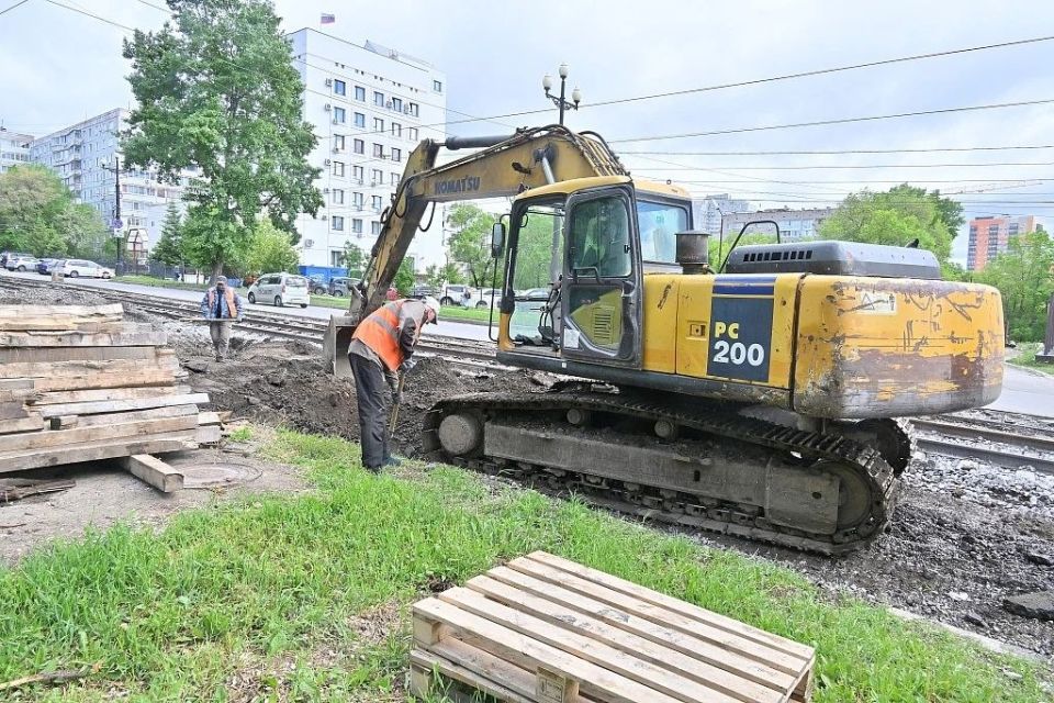 В Хабаровске продолжается масштабная реконструкция улицы Шеронова В Хабаровске продолжается масштабная реконструкция улицы Шеронова