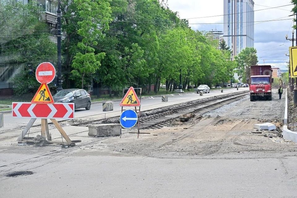 В Хабаровске продолжается масштабная реконструкция улицы Шеронова