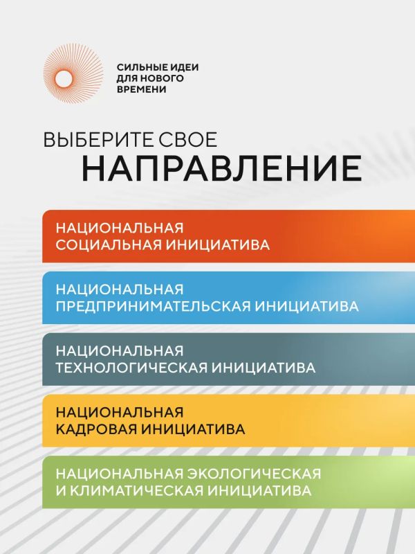 Открыт прием заявок на форум «Сильные идеи для нового времени» Открыт прием заявок на форум «Сильные идеи для нового времени»