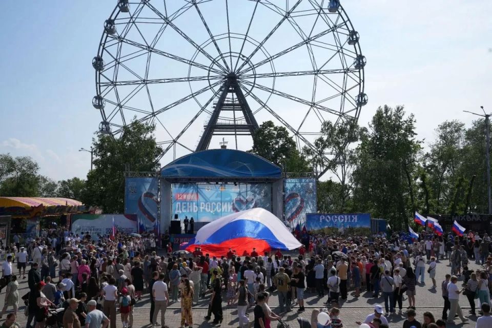 12 июня в Хабаровске с размахом отметили День России