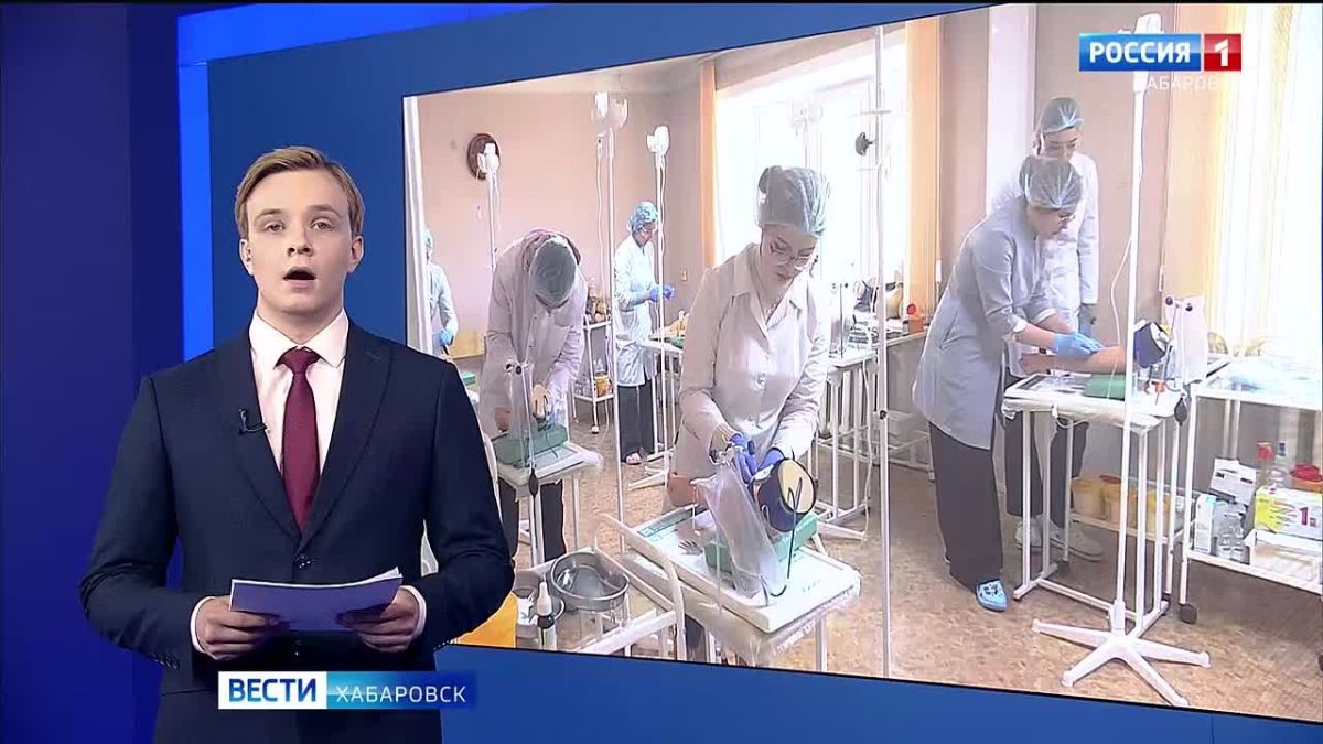 Смотрите в 21:10. Самый масштабный набор студентов в истории объявляет хабаровский медколледж