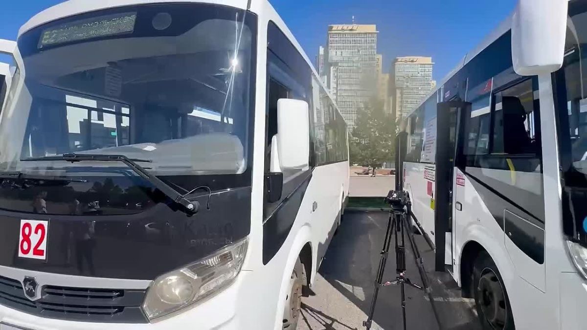 12 новых автобусов среднего класса выйдут на маршруты № 68, 71, 82 и 89