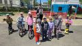 В поселке Монгохто Ванинского района Госавтоинспекция провела профилактическое мероприятие «Юный велосипедист»