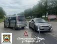 Пенсионер не уступил дорогу и врезался в Chaser в Комсомольске