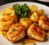 Куриные деликатесы с хрустящей корочкой и нежным картофелем