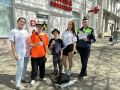 Студенты Комсомольского-на-Амуре судомеханического техникума вместе с Госавтоинспекцией провели акцию "Десант безопасности"