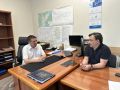 Александр Жорник: Провёл рабочую встречу с руководителем Комсомольского филиала АО «Газпром газораспределение Дальний Восток» Юрием Юрьевичем Чайниковым