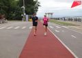 Новую беговую дорожку открыли на набережной Хабаровска
