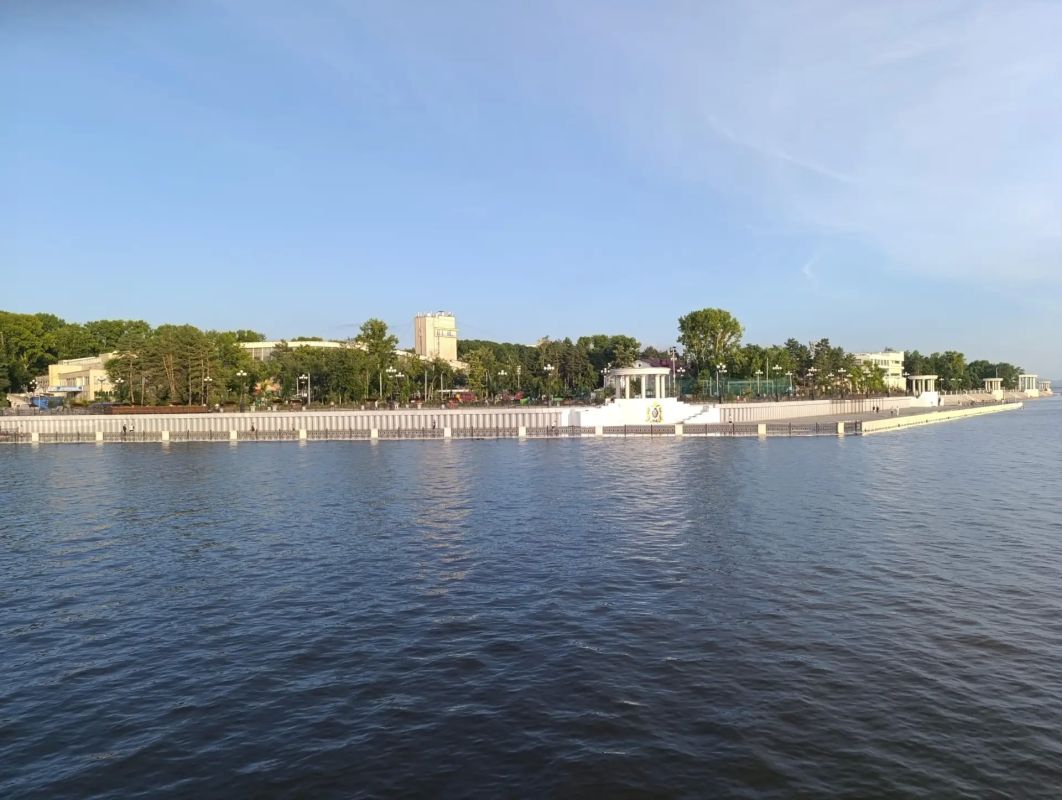 Уровень воды в Амуре возле Хабаровска достиг 423 сантиметров