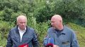 Сергей Кравчук: Поверил работу насосных групп и возведения насыпных защитных сооружений