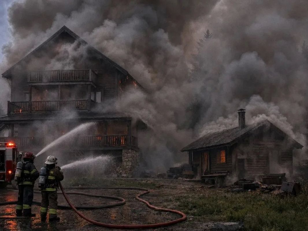 Тушили почти 7 часов: дачный дом с баней загорелся в Комсомольске