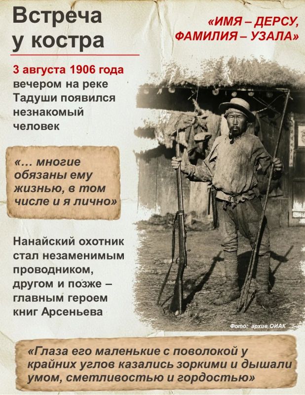 120 лет первой экспедиции Владимира Клавдиевича Арсеньева по Уссурийскому краю 120 лет первой экспедиции Владимира Клавдиевича Арсеньева по Уссурийскому краю