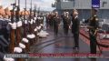 Президент России Владимир Путин принял участие в завершающей стадии учений Тихоокеанского флота, которые прошли вблизи Сахалинской области