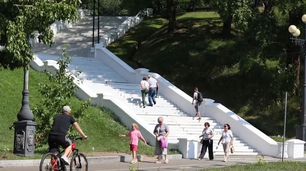 Хабаровский краевой парк им. Н.Н. Муравьёва-Амурского радует горожан обновлёнными пространствами и масштабными культурными событиями Хабаровский краевой парк им. Н.Н. Муравьёва-Амурского радует горожан обновлёнными пространствами и масштабными культурными событиями
