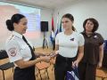 В преддверии Дня Государственного флага Российской Федерации юные хабаровчане получили в торжественной обстановке свой главный документ
