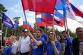 Как отметили День Государственного флага в районах края