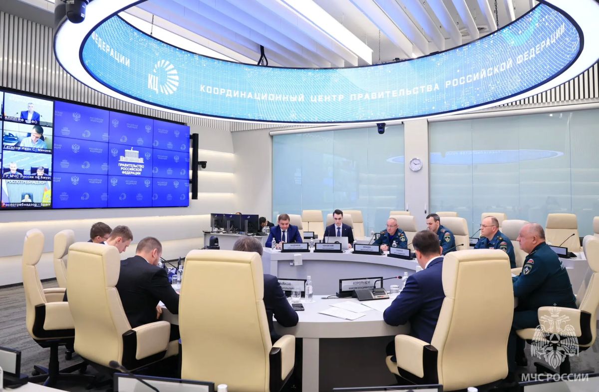 В Координационном центре Правительства РФ обсудили меры по стабилизации паводковой обстановки в бассейне Амура и подготовку к приему новой волны осадков В Координационном центре Правительства РФ обсудили меры по стабилизации паводковой обстановки в бассейне Амура и подготовку к приему новой волны осадков