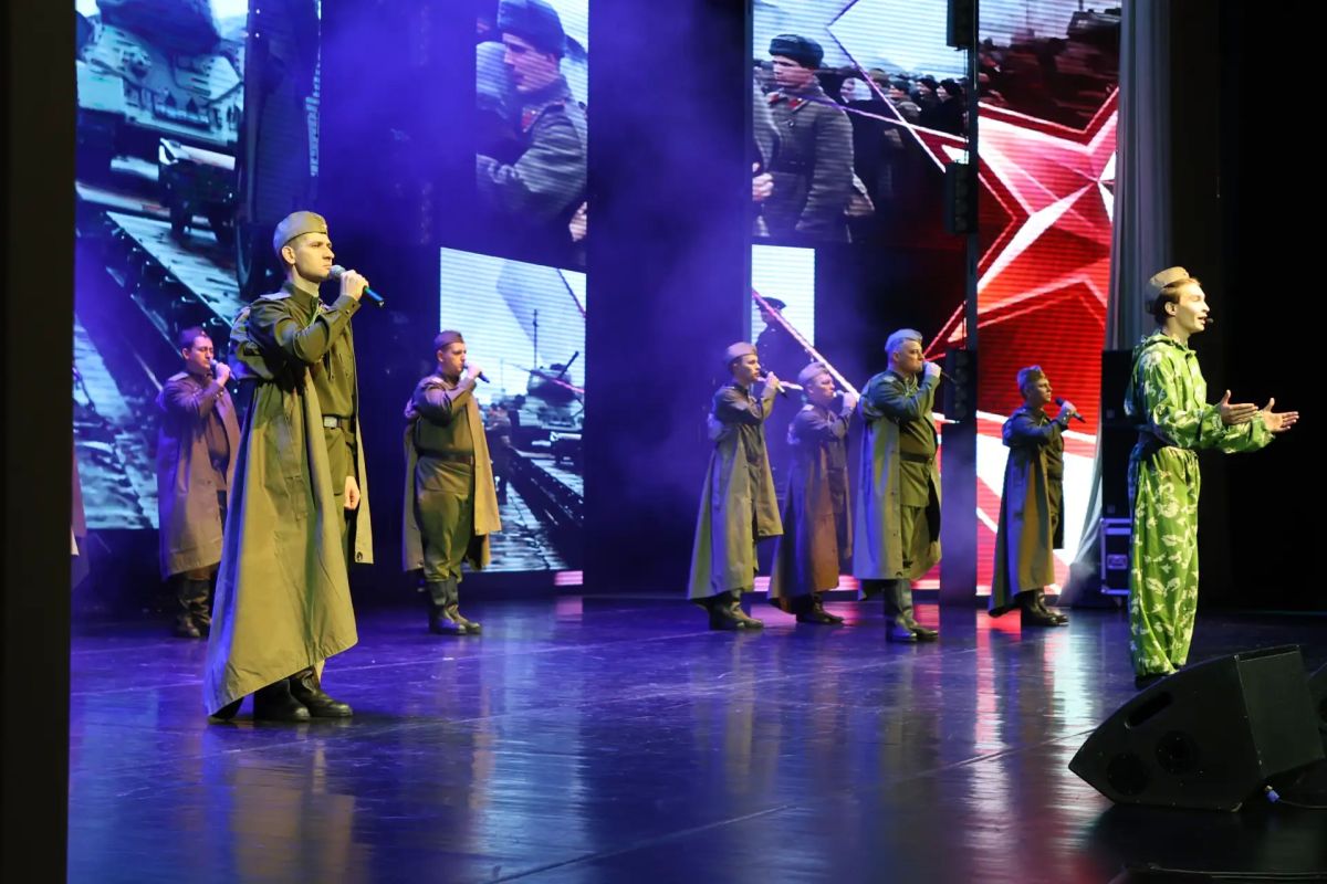 Хабаровск отдал дань подвигу победителей 1945 года Хабаровск отдал дань подвигу победителей 1945 года