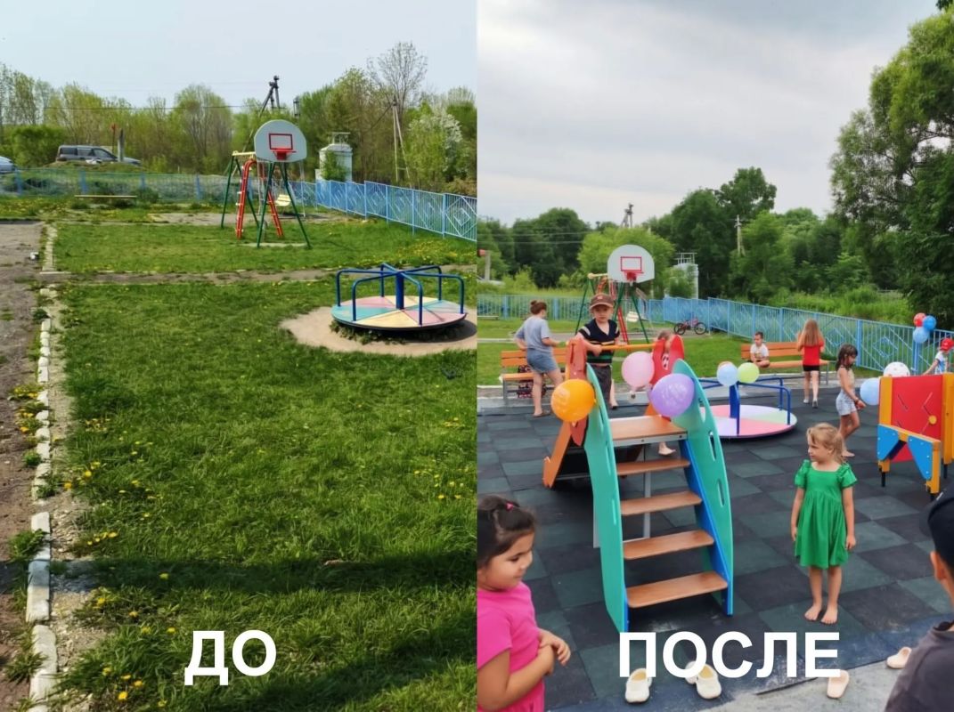 В селе Капитоновка появился уютный детский уголок для малышей и их мам