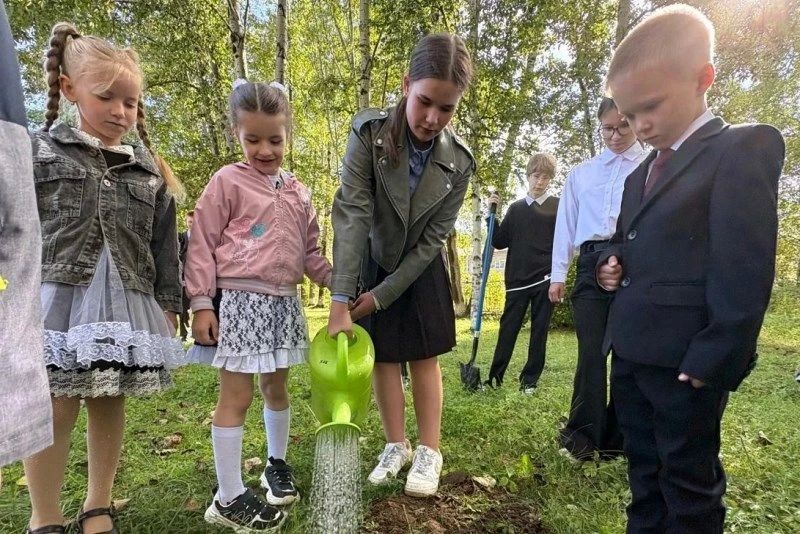 Первые аллеи в рамках акции "Сохраним лес" появились в Хабаровском крае Первые аллеи в рамках акции "Сохраним лес" появились в Хабаровском крае